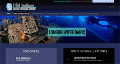 Desktop Screenshot of londonhyperbaric.com
